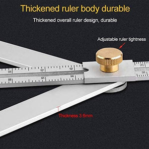 🎉New Year Big Sale 50% Off 🎉Precision Measurement Woodworking Goniometer Rulers