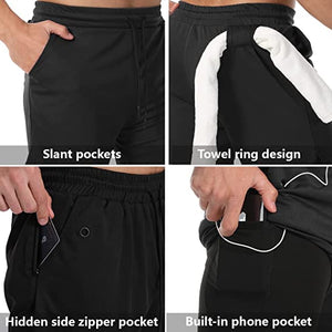 🎉Summer Fun Big Sale 30% Off  - Workout Running Shorts With Compression Liner