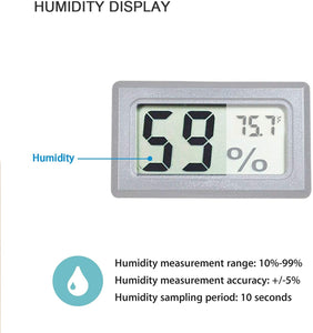 4Pcs Mini Electronic Temperature Humidity Meters