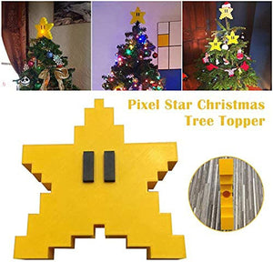 🎄Early Christmas Promotion 50% Off🎄🎅3D Pixel Star Christmas Tree Toppers