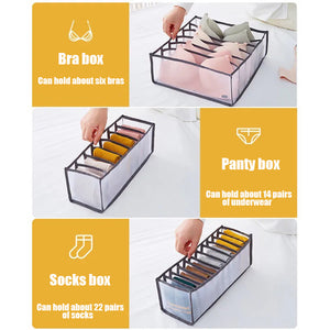 🎄Early Christmas Promotion 50% Off🎄🎅3PCS Underwear Storage Box Compartment