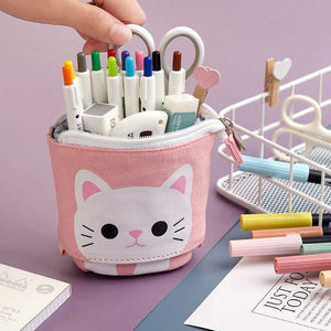 🎉Back to School Season 30% Off - Cute Animal Retractable Pencil Case