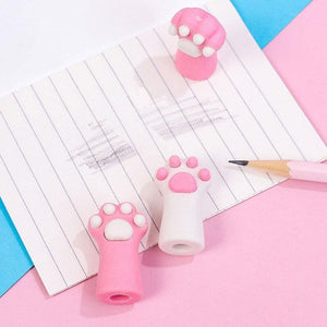 Cat Paw Pencil Erasers
