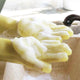 Magic Rubber Silicone Dish Washing Gloves