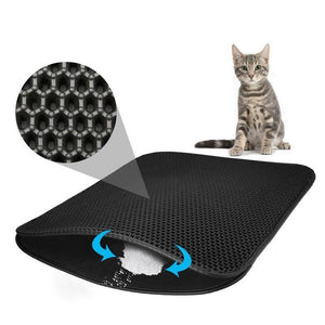 New Double Layer Larger Size Cat Litter Mat🐱Pet Holiday Sale - 50% Off